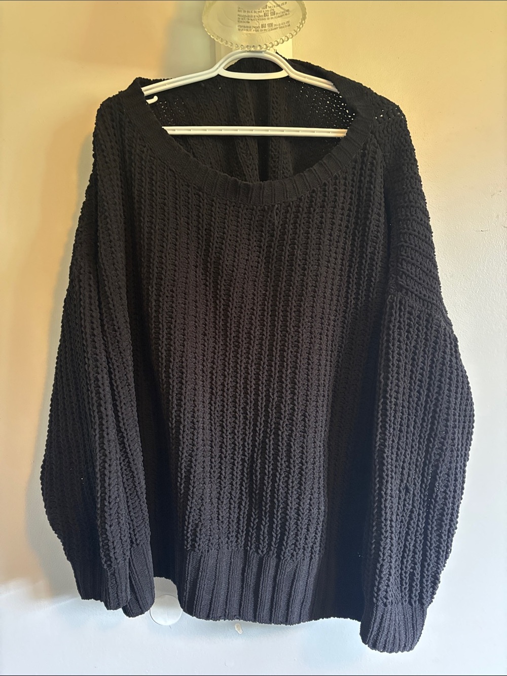 Classic Black Women’s Knit Sweater - American Eagle